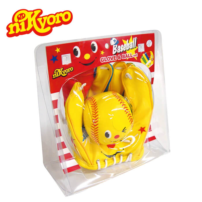 【スピード発送】softoy ニッキョロ グローブ&ボールセット