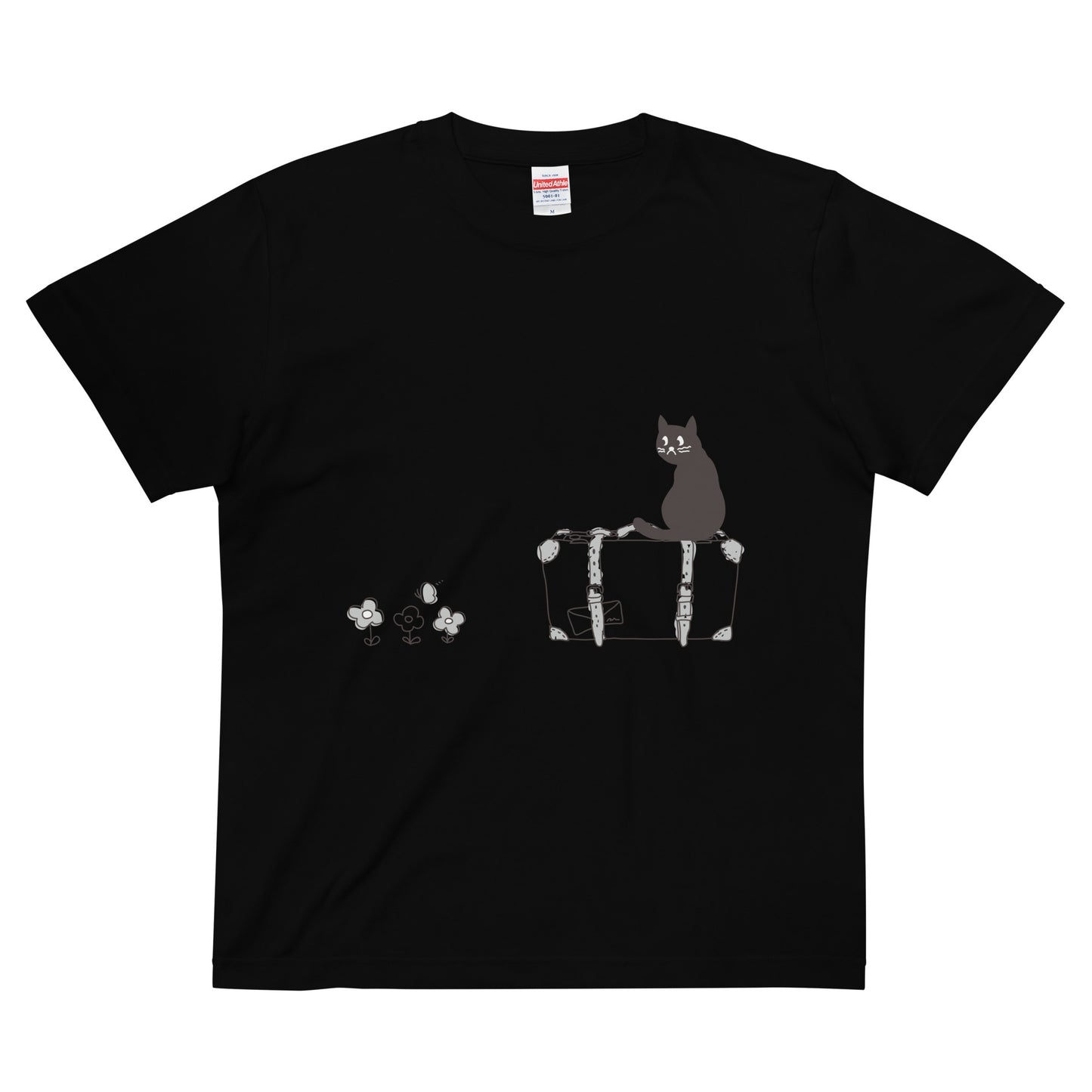 Cat | T-shirt (travelling)