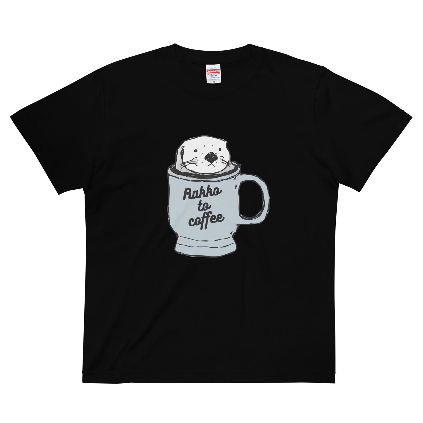 Rakkotocoffee ラッコとコーヒー | Tシャツ (カラフル)
