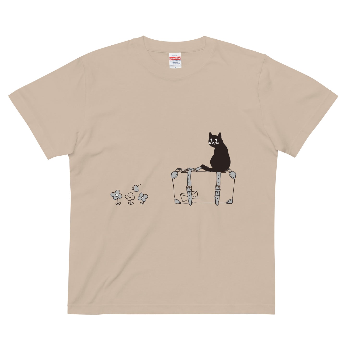 Cat | T-shirt (travelling)