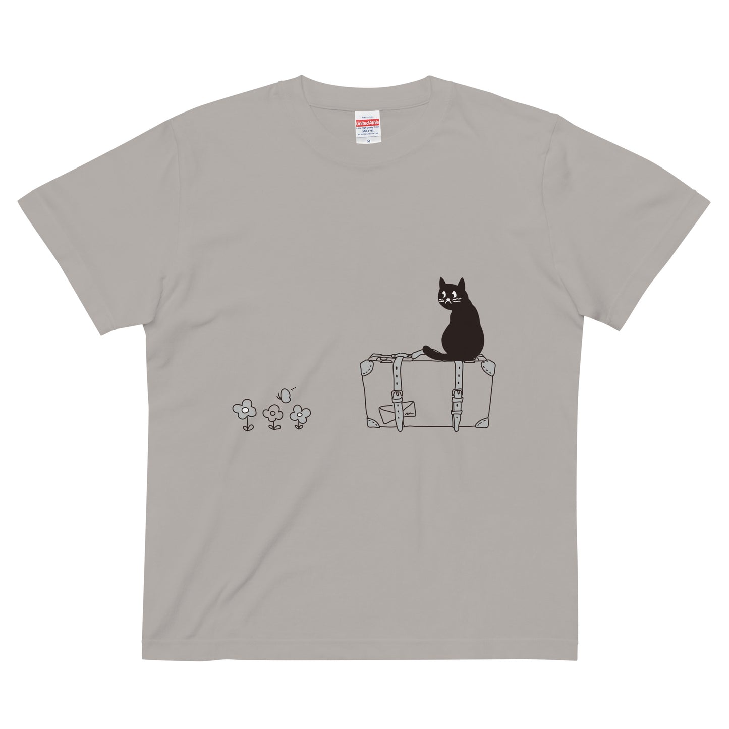 Cat | T-shirt (travelling)