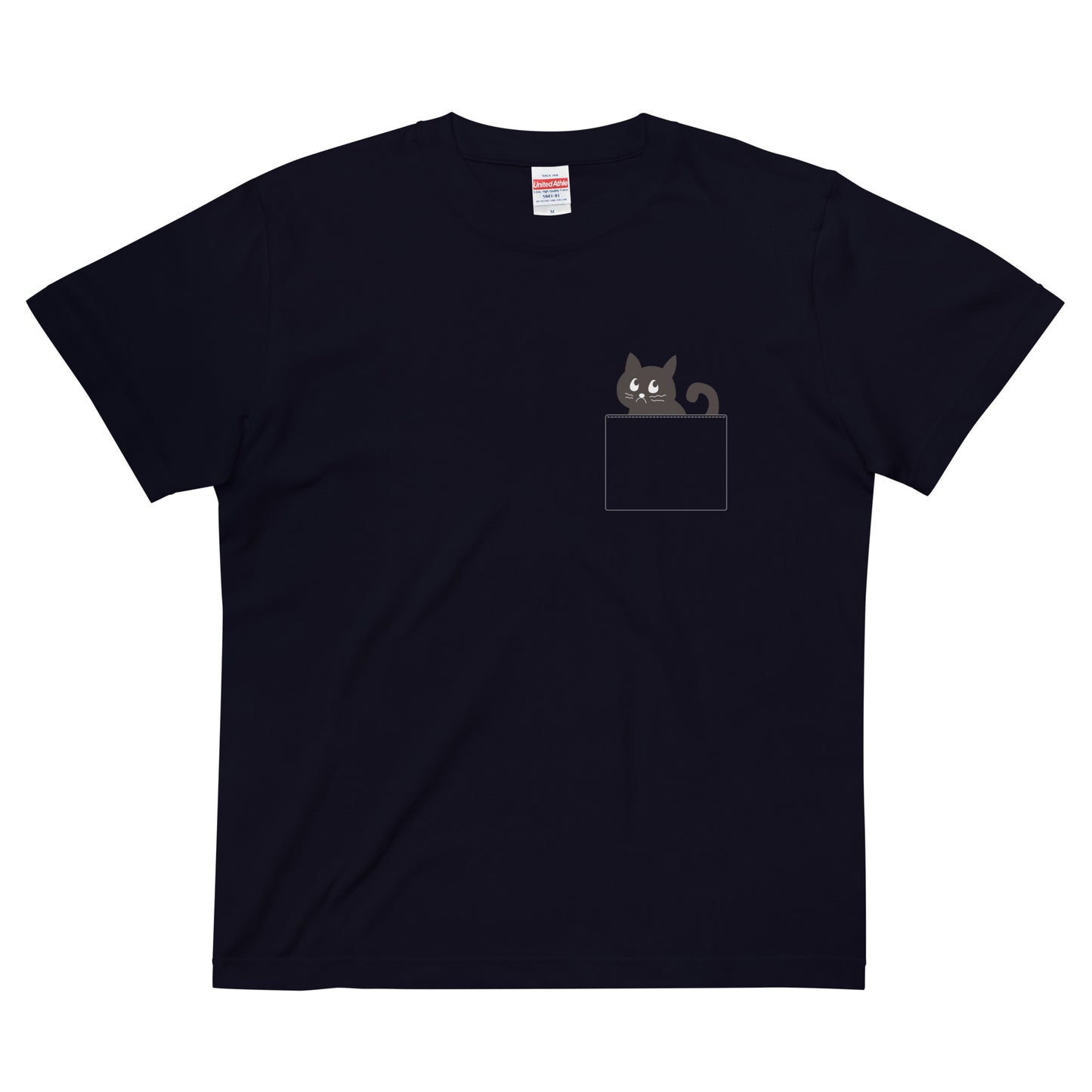 ねこさん | Tシャツ (かくれんぼ)