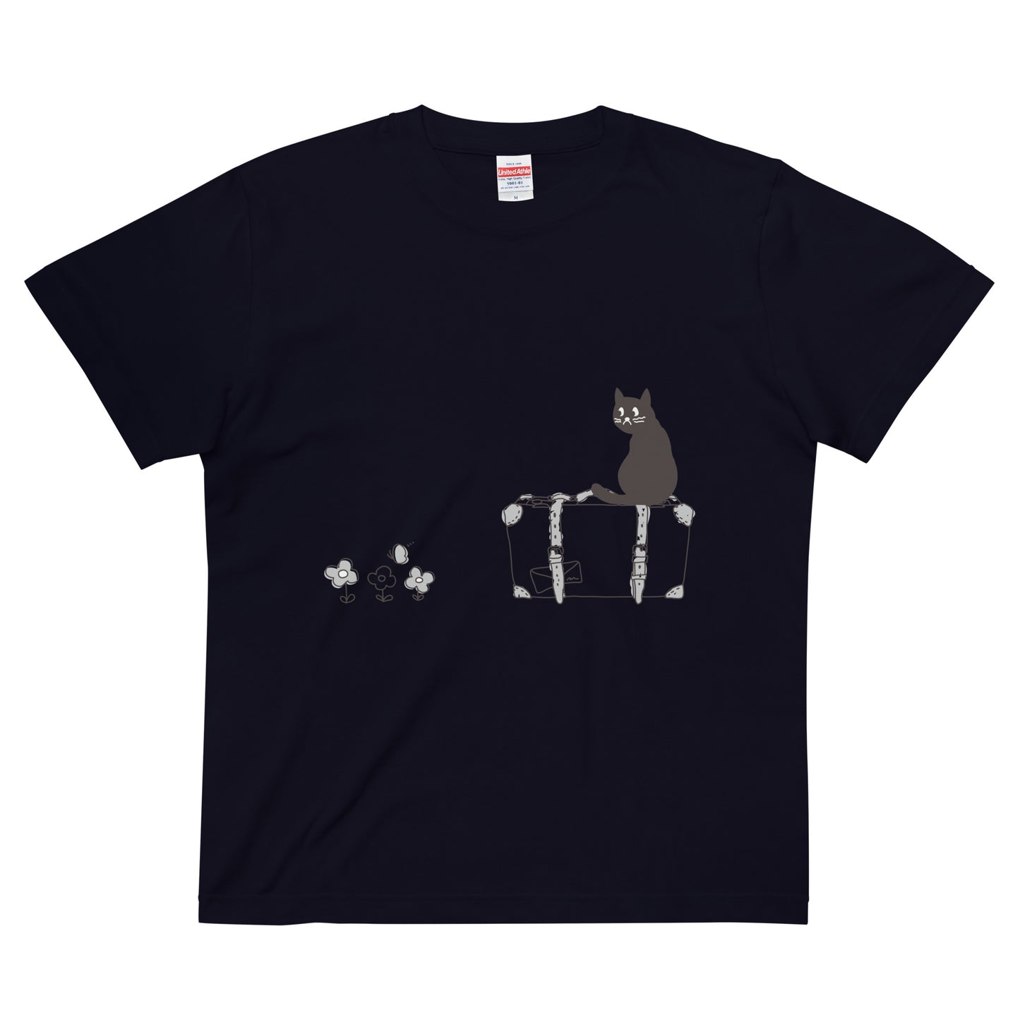 Cat | T-shirt (travelling)