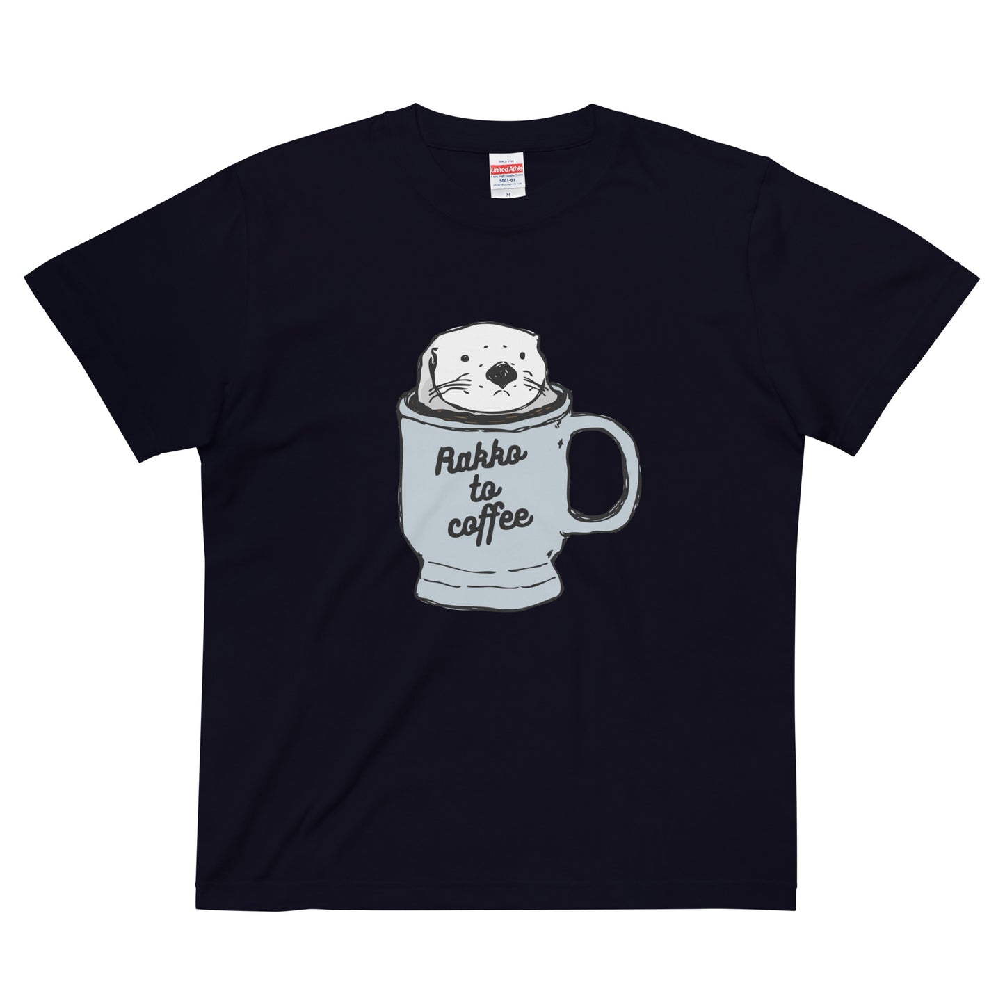 Rakkotocoffee ラッコとコーヒー | Tシャツ (カラフル)