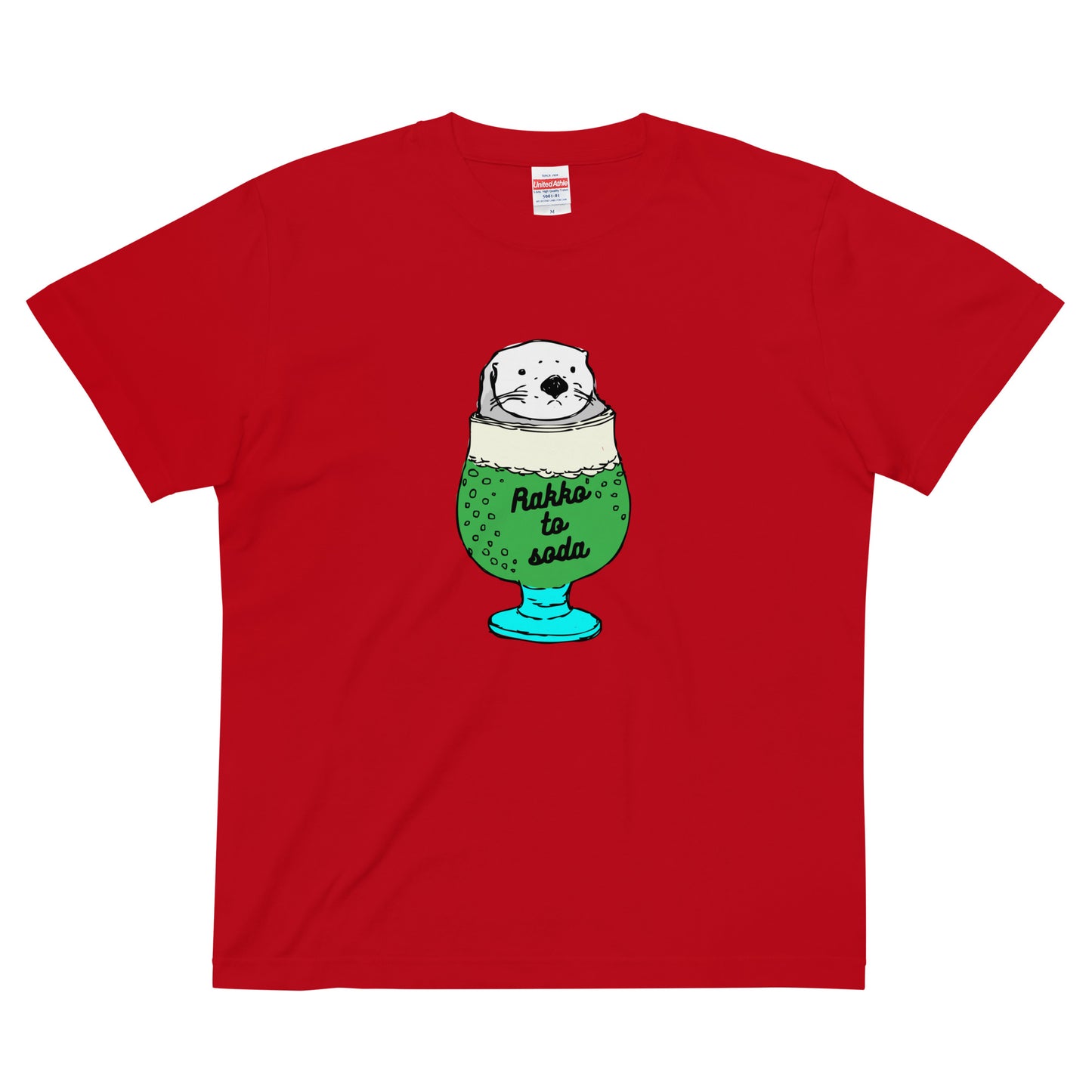Rakkotosoda ラッコとソーダ | Tシャツ (カラフル)