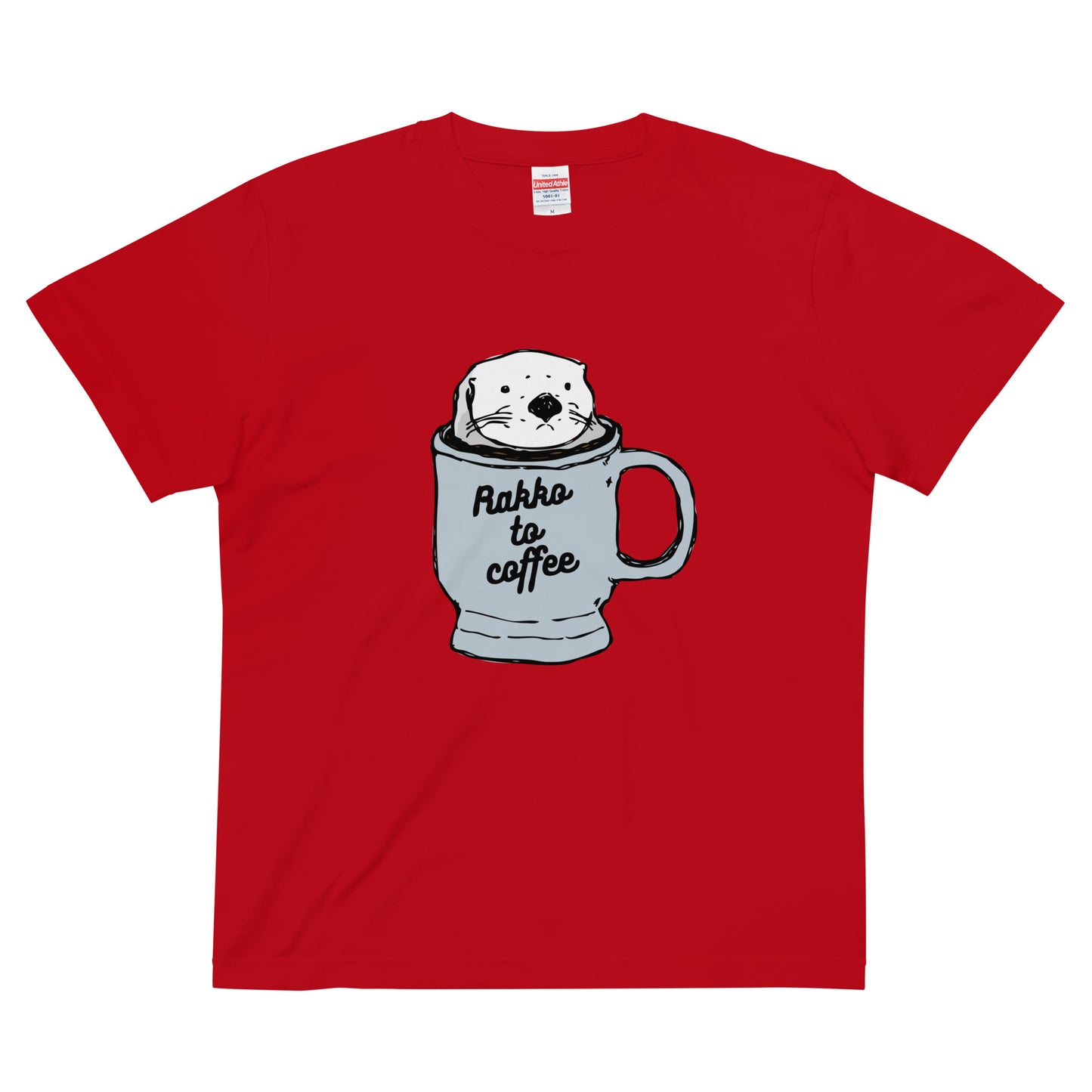 Rakkotocoffee ラッコとコーヒー | Tシャツ (カラフル)