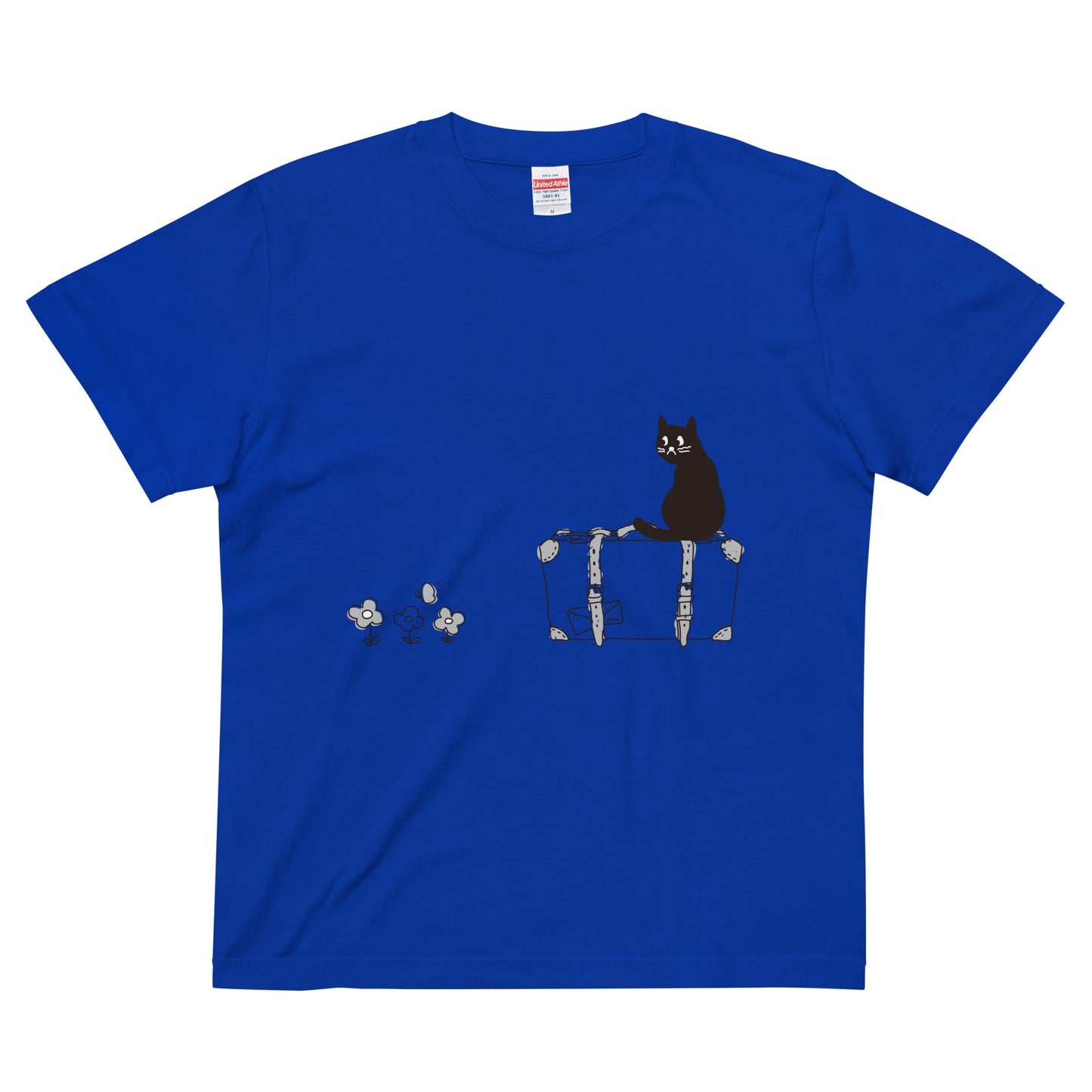 Cat | T-shirt (travelling)
