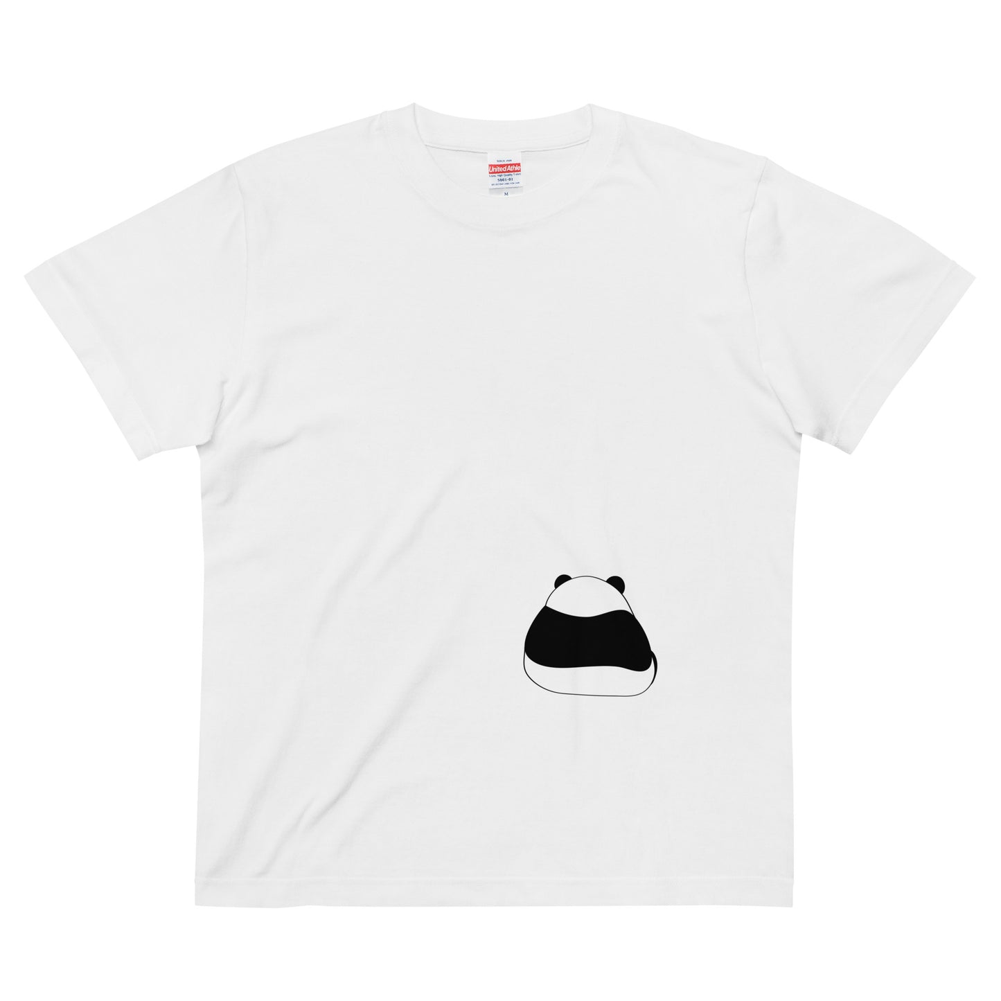 おにぎりぱんだ | Tシャツ (せなか)