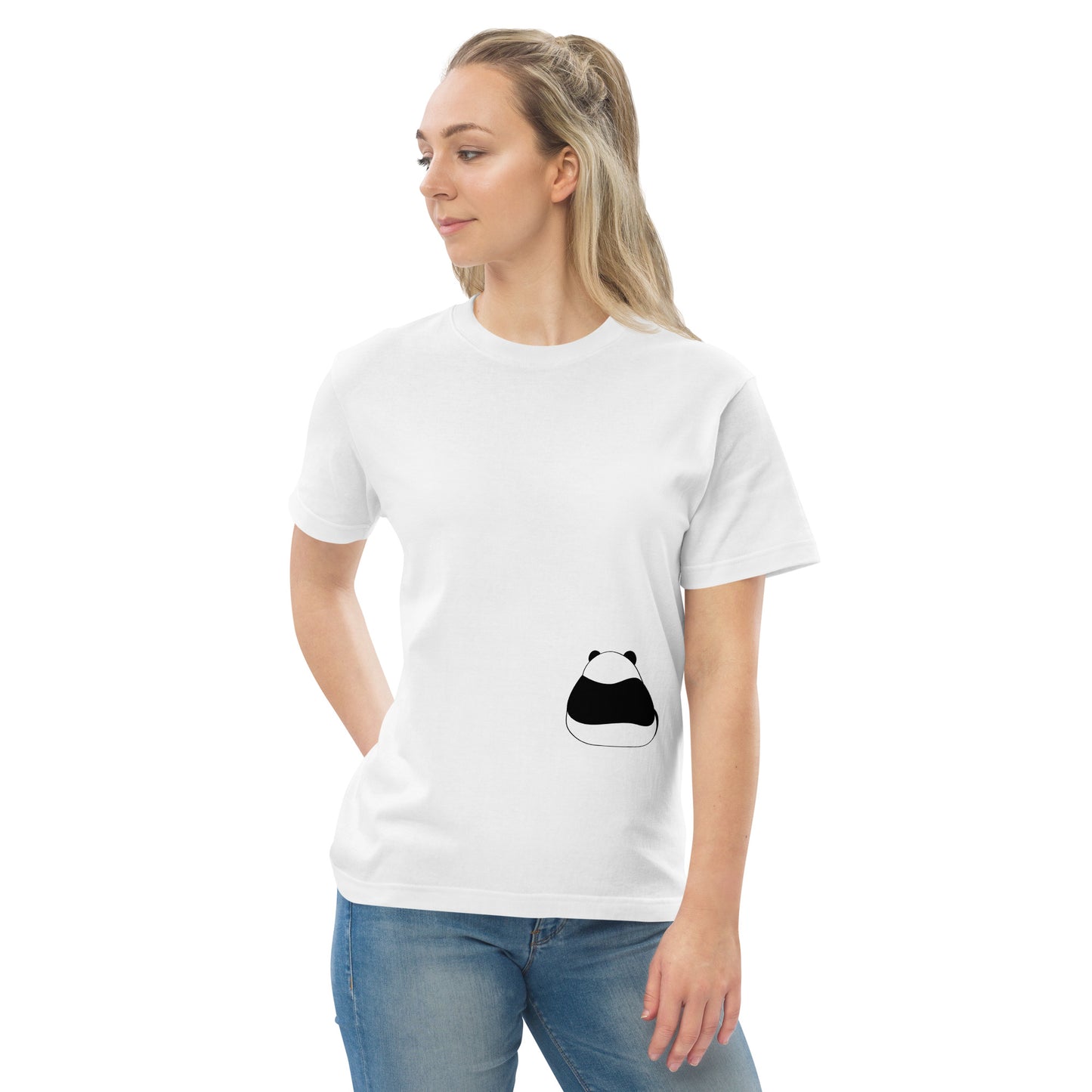 おにぎりぱんだ | Tシャツ (せなか)