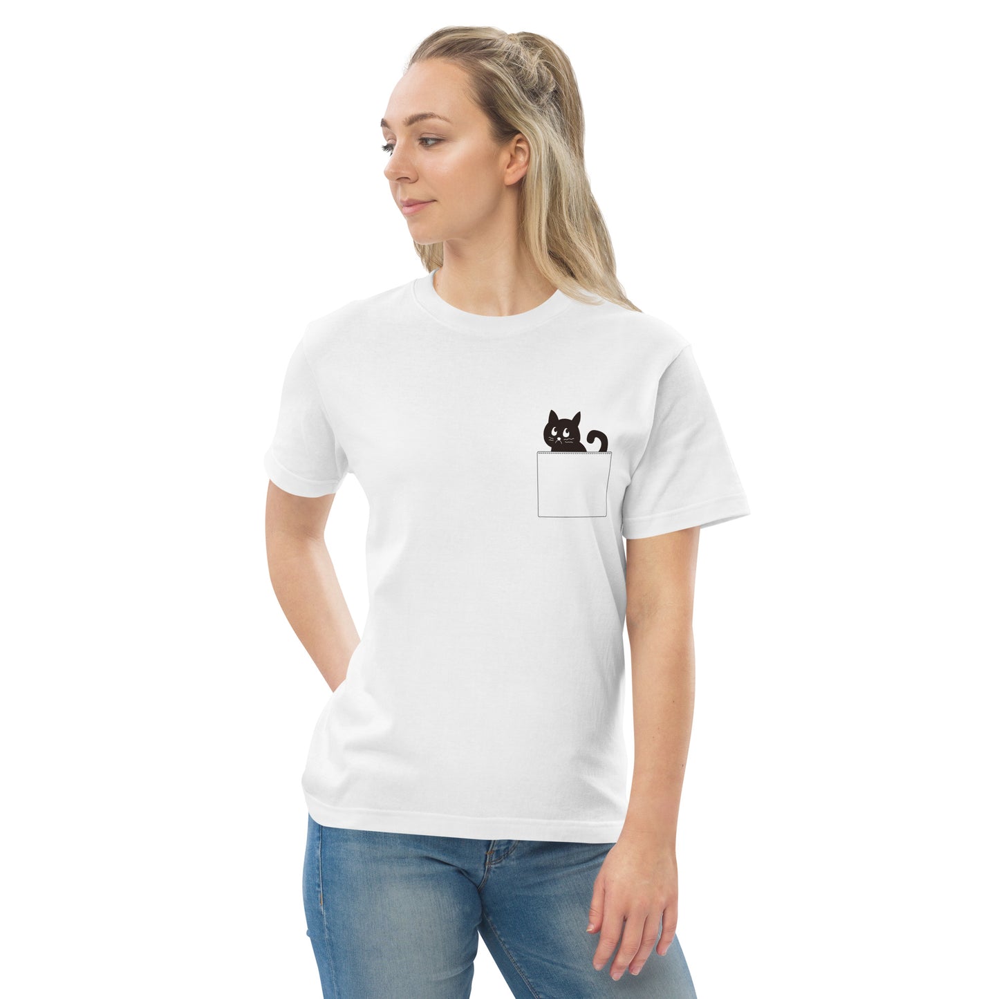 ねこさん | Tシャツ (かくれんぼ)
