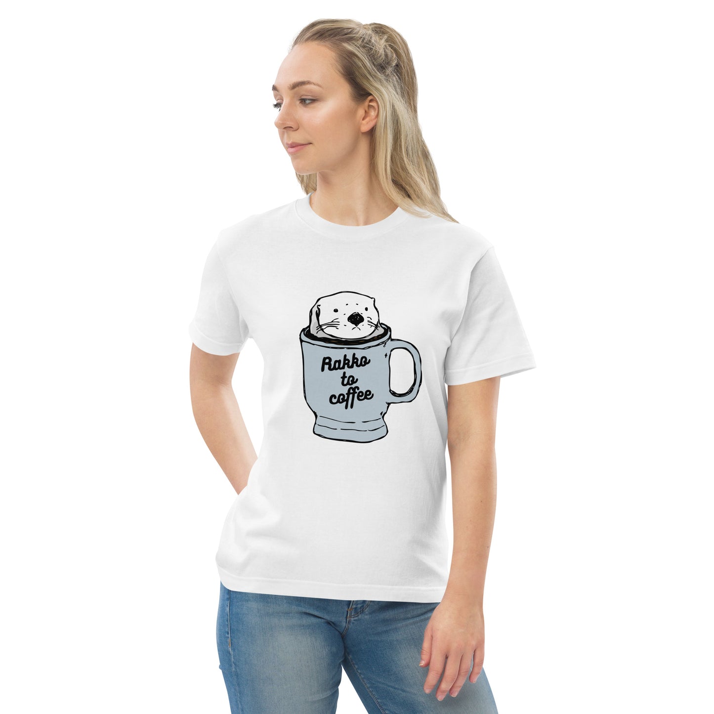 Rakkotocoffee ラッコとコーヒー | Tシャツ (カラフル)