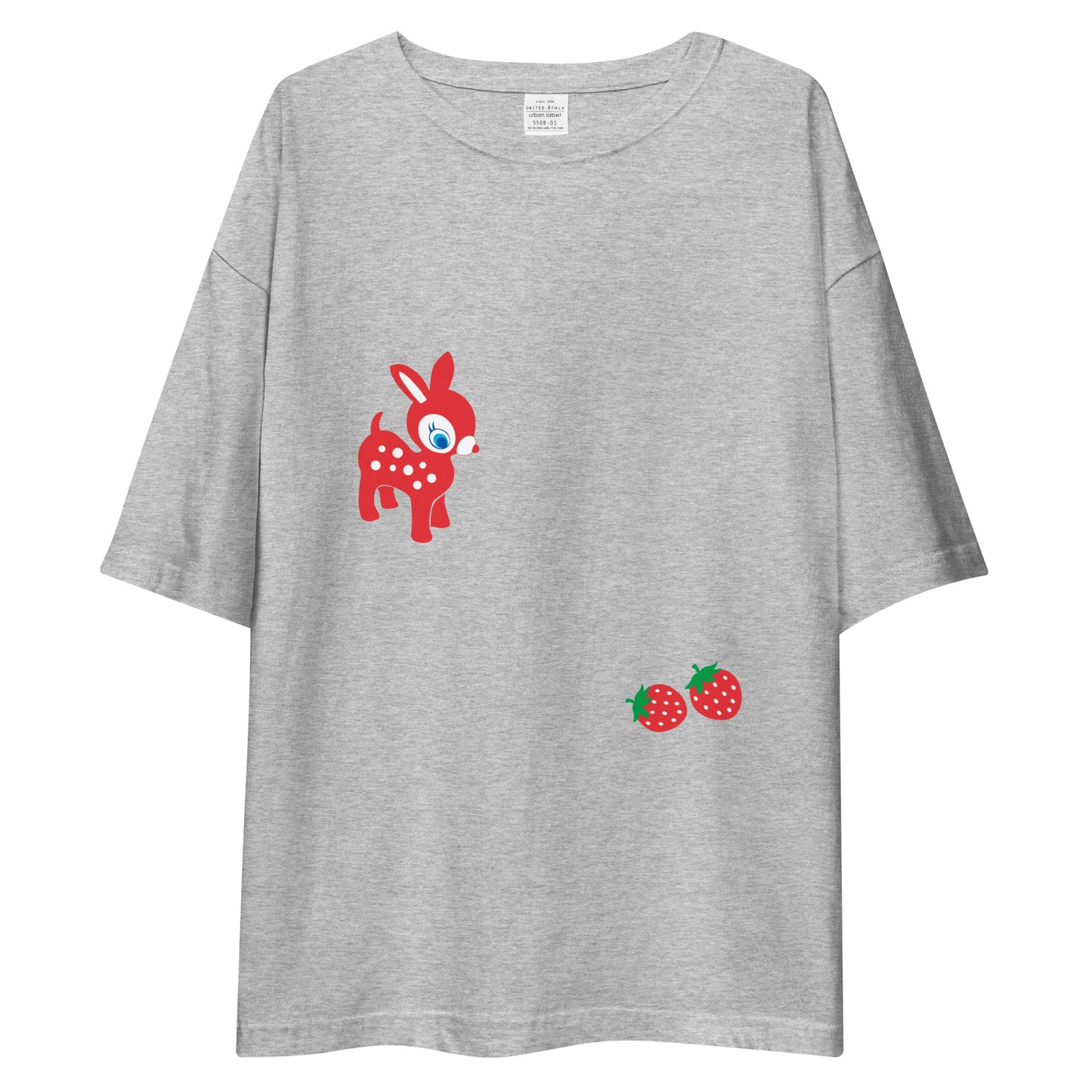 Puchi Babie | Big Silhouette T-shirt (Petit Babie & Strawberry)