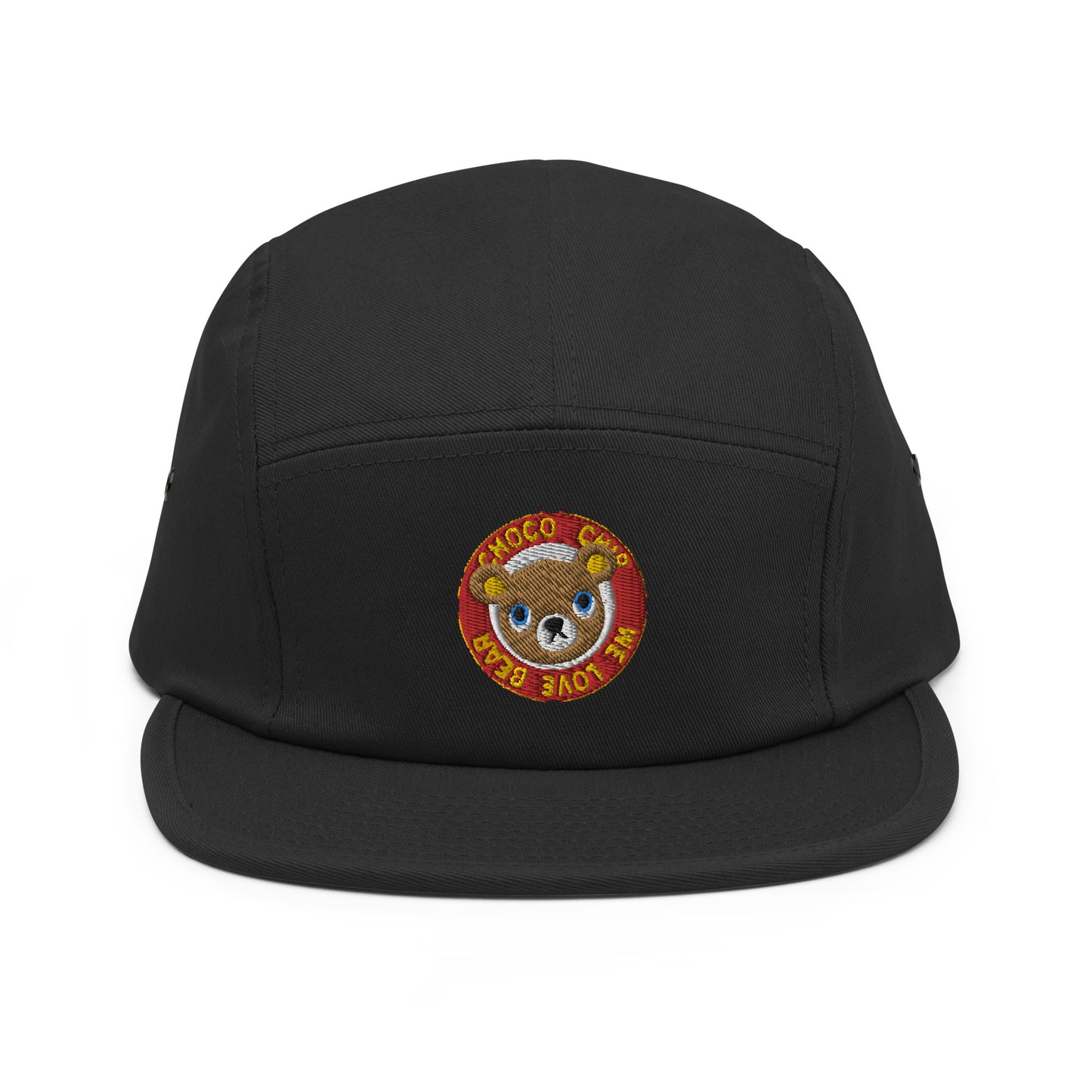 Choco Chip Bear Choco Chip Bear | 5 panel cap (face)