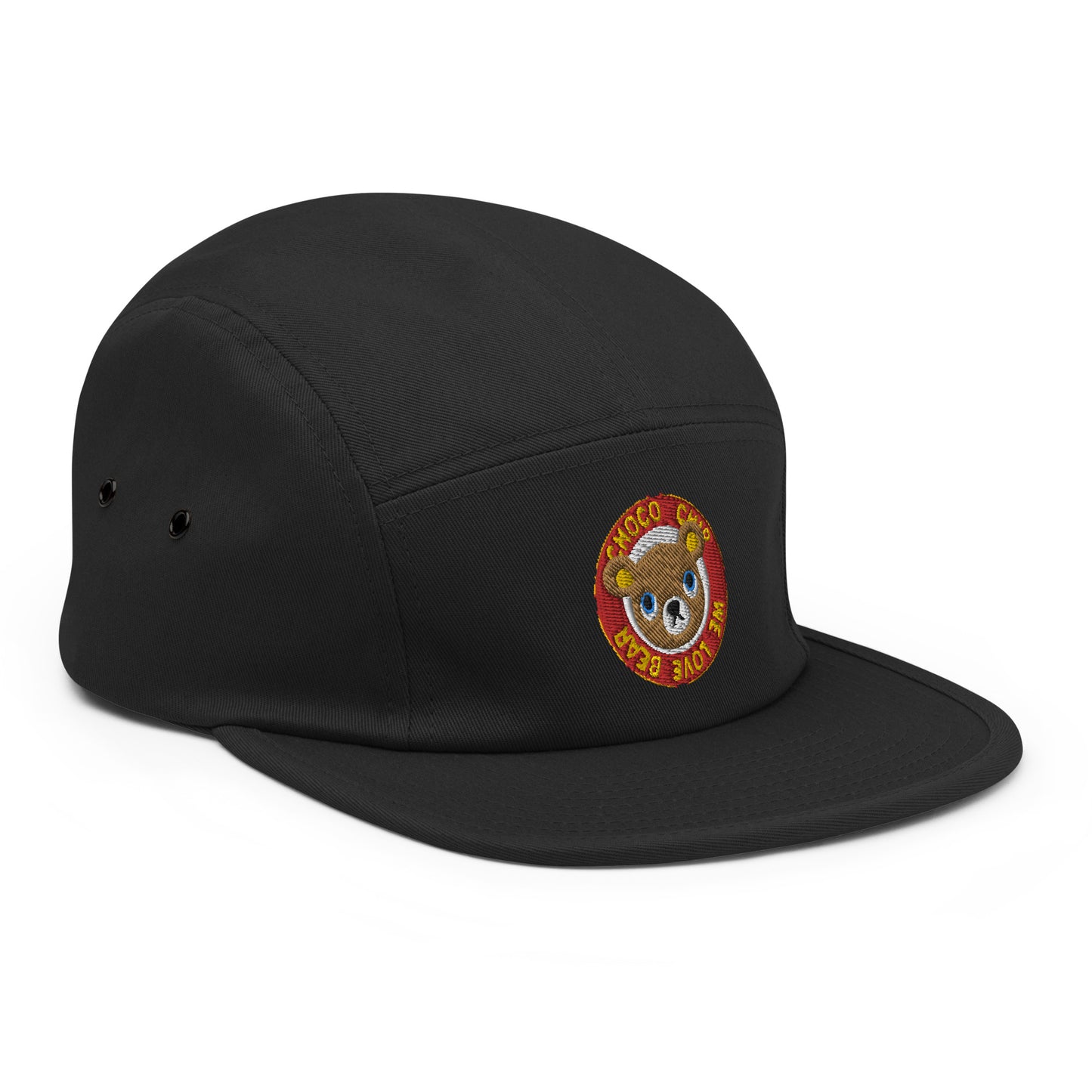 Choco Chip Bear Choco Chip Bear | 5 panel cap (face)