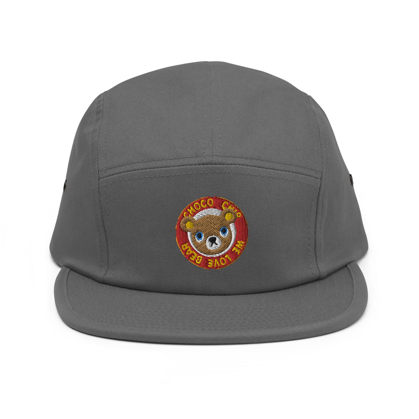 Choco Chip Bear Choco Chip Bear | 5 panel cap (face)
