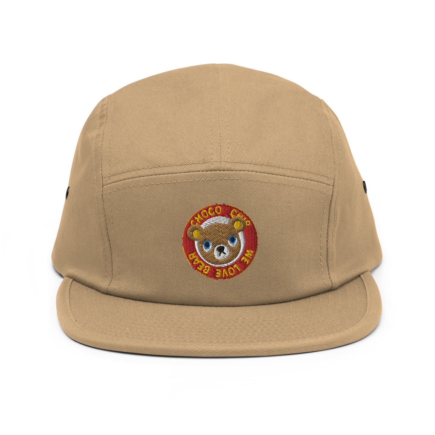 Choco Chip Bear Choco Chip Bear | 5 panel cap (face)