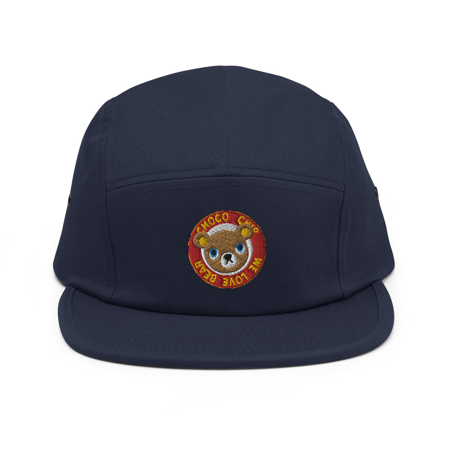 Choco Chip Bear Choco Chip Bear | 5 panel cap (face)
