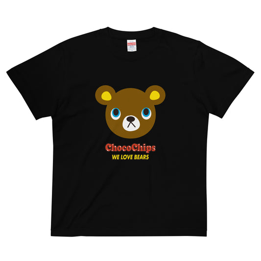 Choco Chip Bear チョコチップベア | Tシャツ (フェイスロゴ)