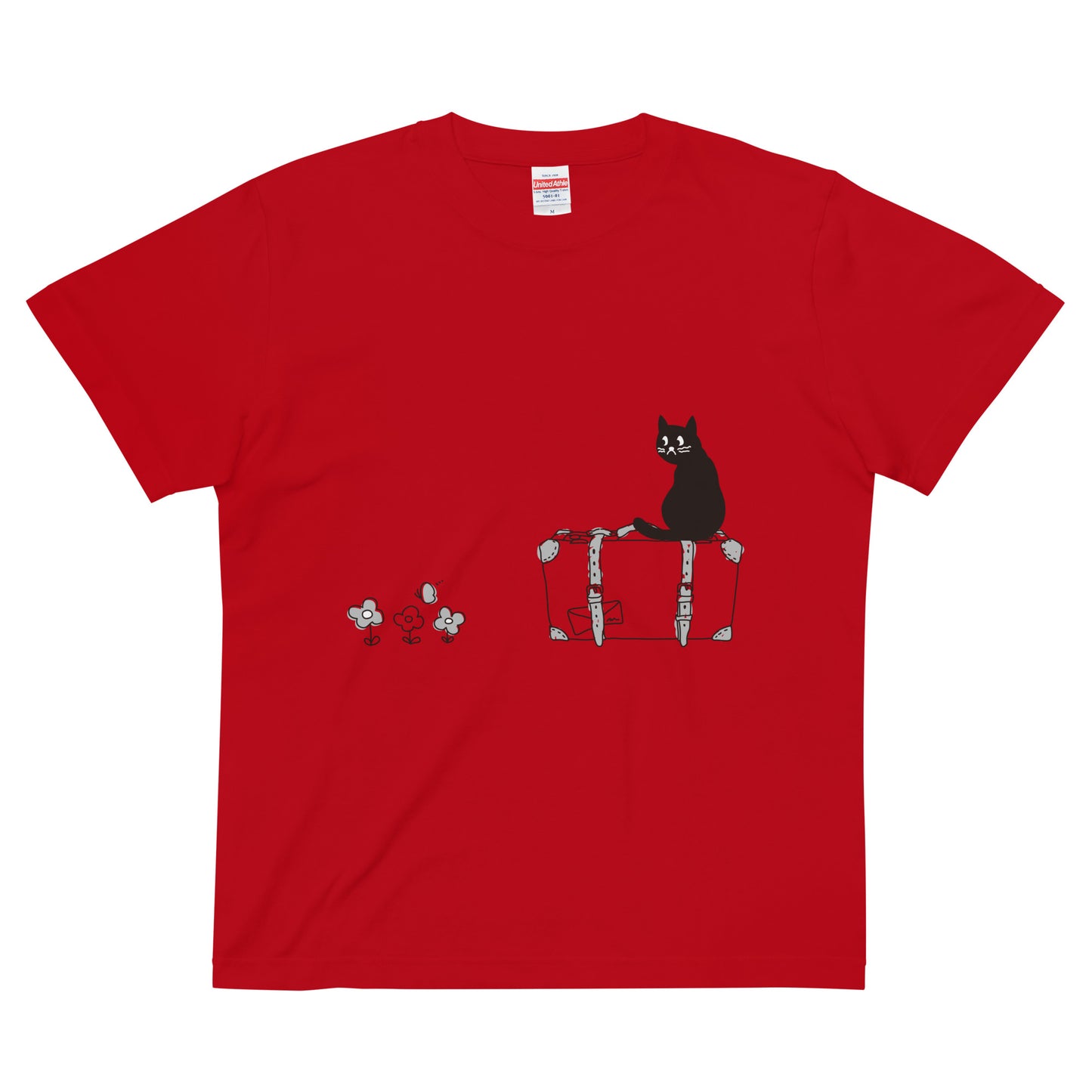 Cat | T-shirt (travelling)