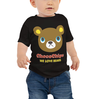 Choco Chip Bear チョコチップベア | Tシャツ ベビー（フェイス）