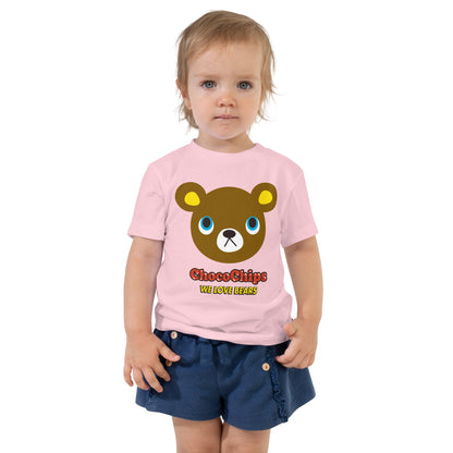 Choco Chip Bear チョコチップベア | Tシャツ キッズ（フェイス）