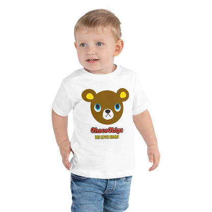 Choco Chip Bear チョコチップベア | Tシャツ キッズ（フェイス）