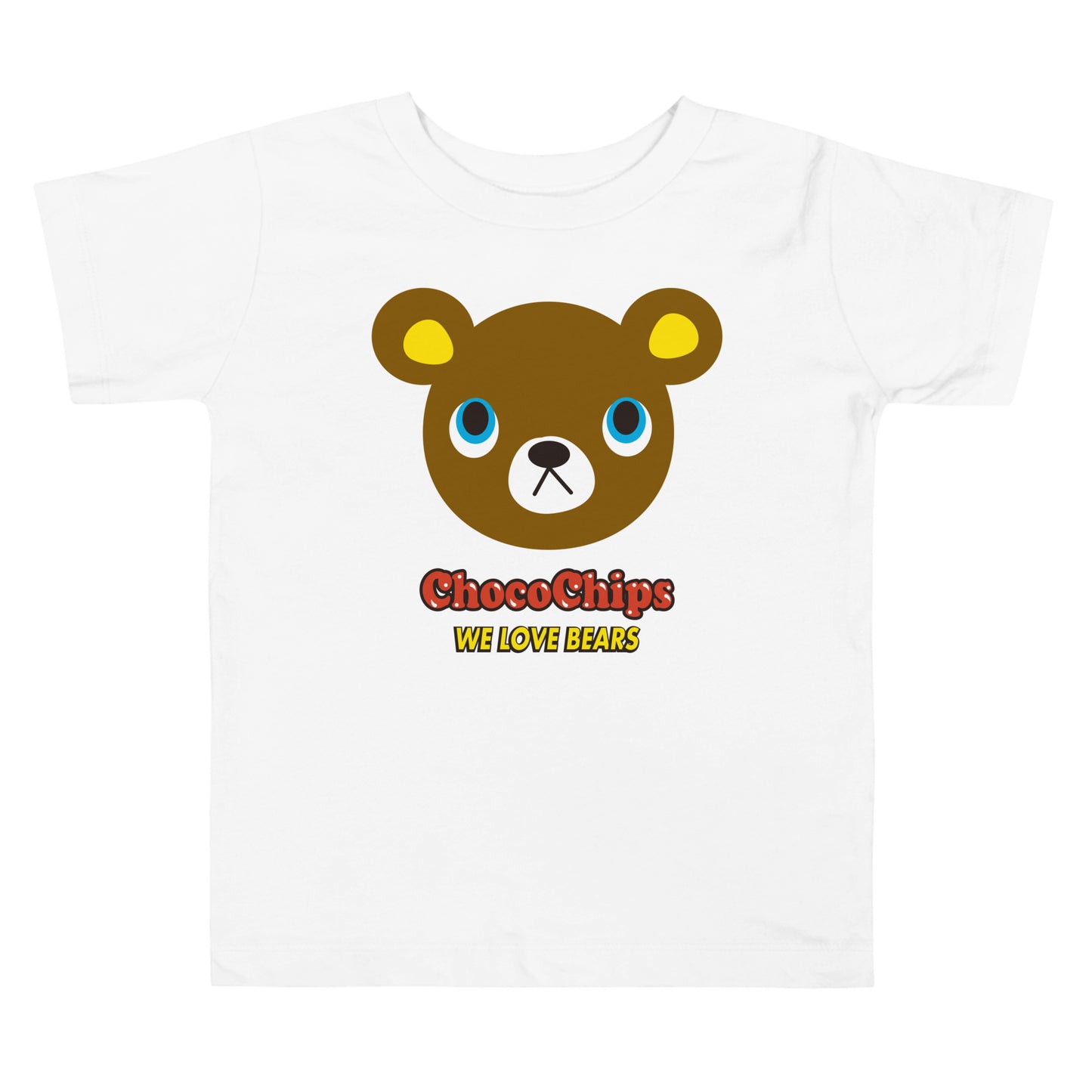 Choco Chip Bear チョコチップベア | Tシャツ キッズ（フェイス）