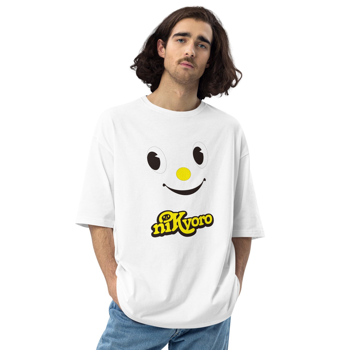 nikyoro ニッキョロ | ビッグシルエット Tシャツ(アップ)